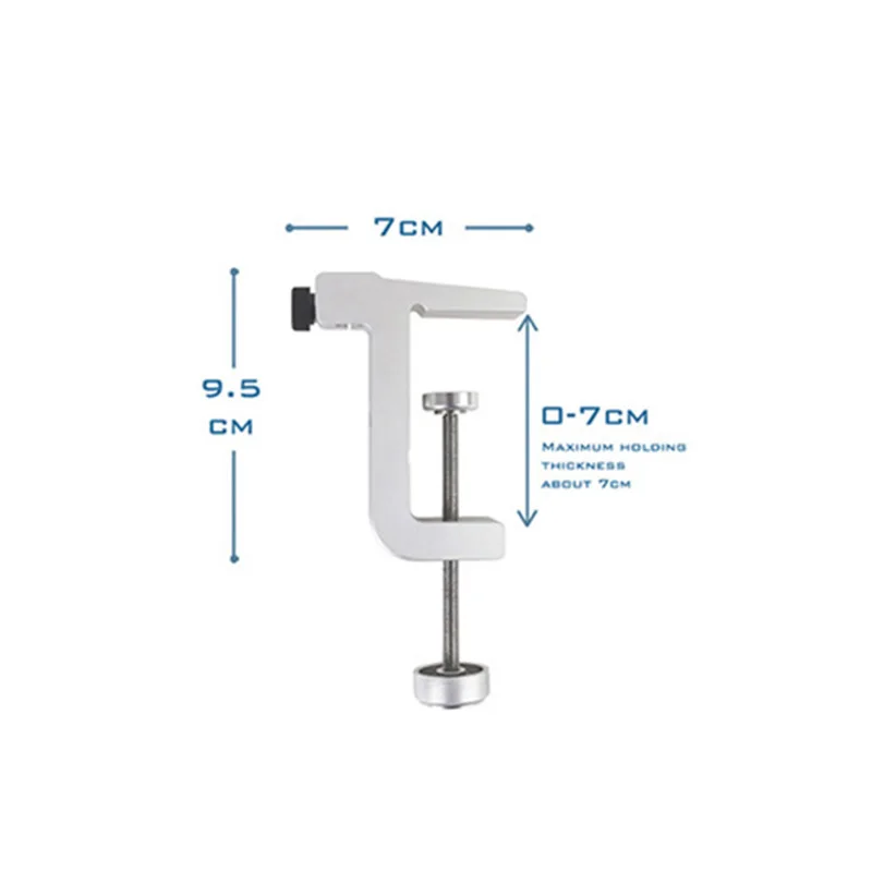 

Adjustable Rotary Fly Tying Vise Clamp Base Alloy Travel Vice Fishing Tool