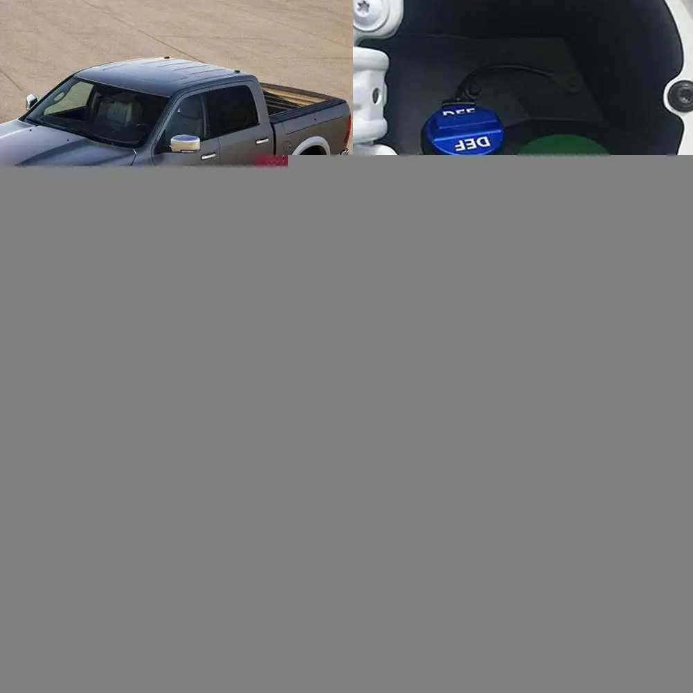 2 шт. Автомобильные модификации частей для Dodge Ram дизель 13-17 крышка DEF Топливный бак Крышка алюминиевый сплав крышка масла - Цвет: Blue and green