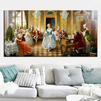 

Cocktail party large 5d diy diamond painting noble mazayka embroidery sale full square round drill home decoration JX748