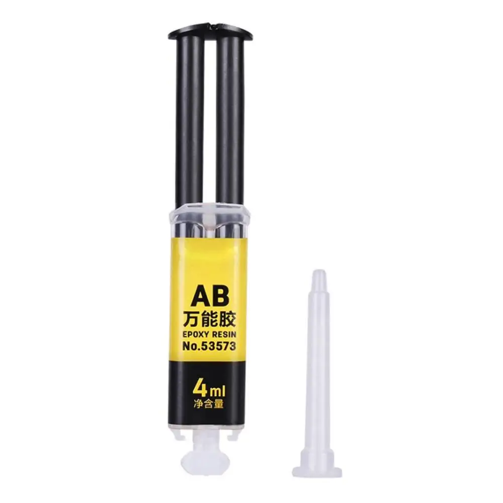 

Waterproof Universal Firm 4ml Epoxy Resin AB Glue Adhesive Strong Glue Supply Stationery 2 Minutes Healing Super Liquid