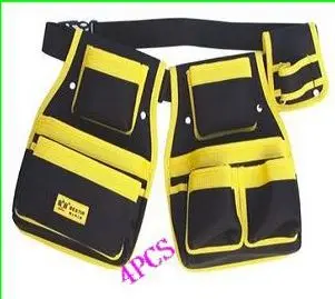 

BESTIR 4PCS TOOL POUCH SET WAIST BAG Tools Hand Bag Oxford Composite Material NO.05144
