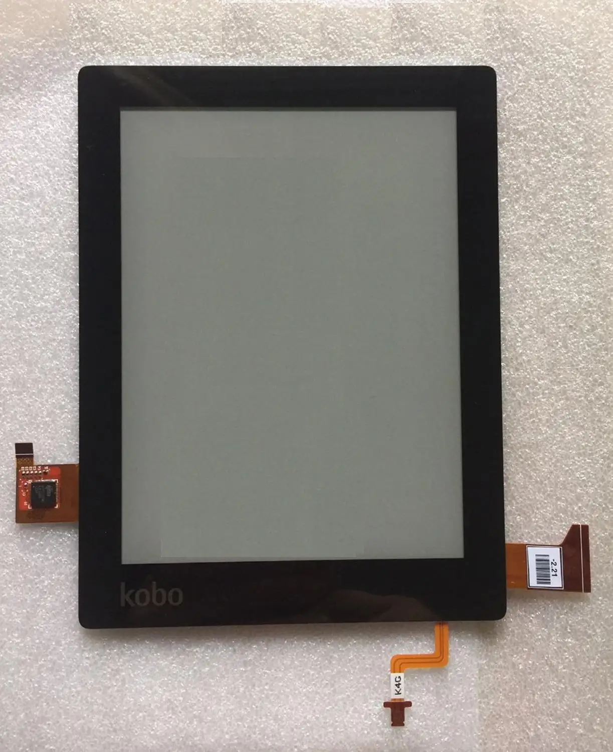 Tela Lcd de Toque de Polegadas e com Luz de Fundo Ed060xh3 para Kobo Aura N514 Não hd Leitor para Kobo Aura sem hd
