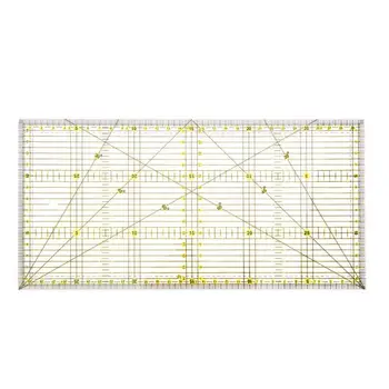 

30x15cm Cutting Ruler Multi-purpose Patchwork Cloth Quilt Ruler DIY Garment Design Drawing Cutting Craft Rulers Sewing Mat Kits