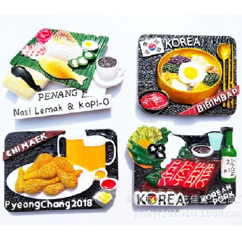 Малайзия Пенанг Nasi Lemark &amp Kopi-O Корея BIBIMBAP CHI MAEK Корейская свинина личная