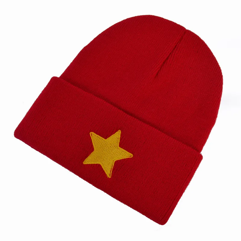 Pentastar Star Steven Universe шапка красная зимняя Теплые трикотажные шапки шапка для мужчин и женщин безопасная шапка вязаная шапка
