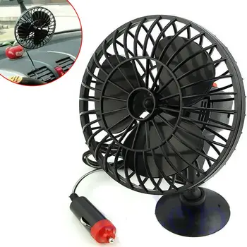 

EIDRAN Universal 12V Mini Air Fan Powered Truck Car Vehicle Cooling Adsorption Summer