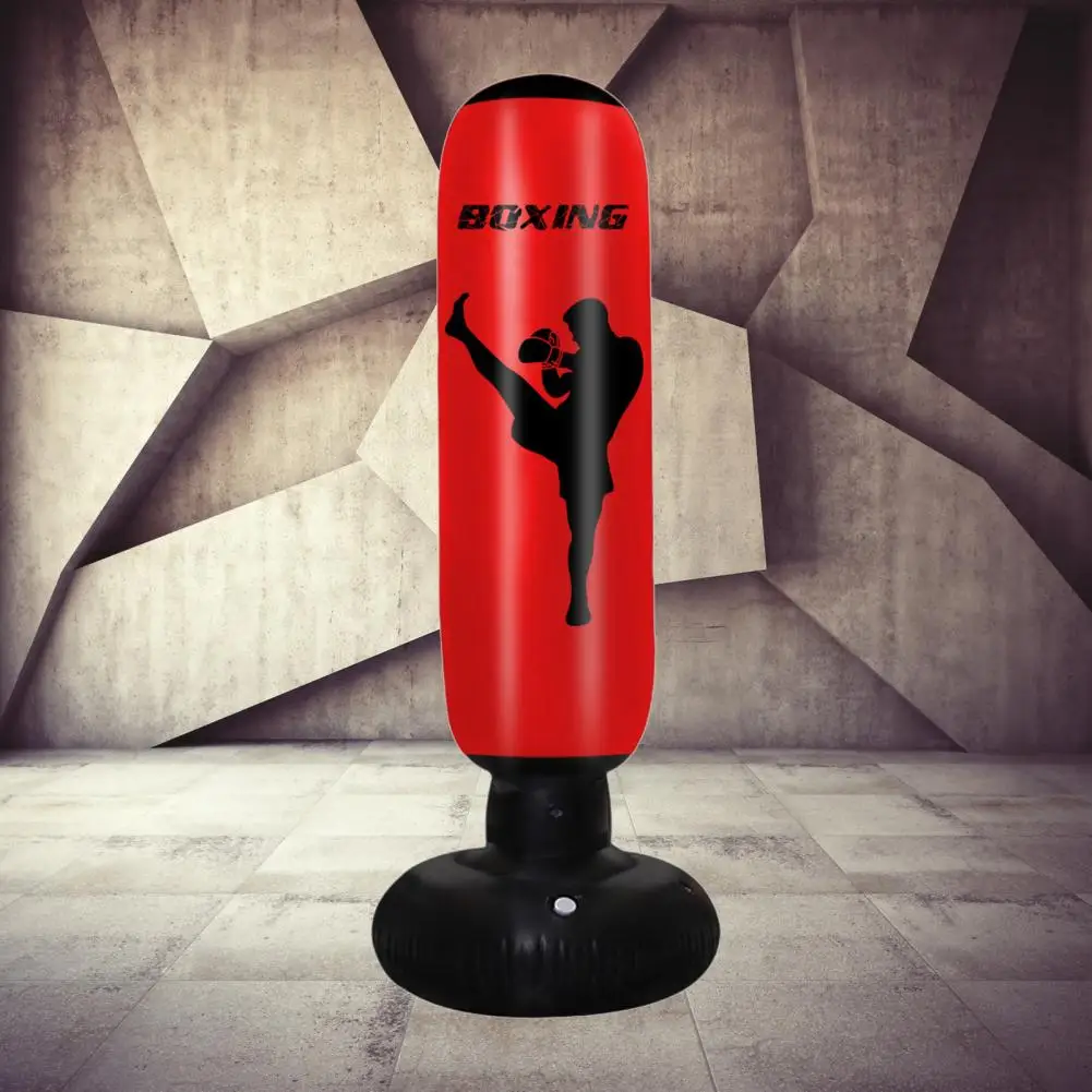 170cm Inflatable Punching Bag Free Standing Boxing Bag Adult Children Boxing Punch Kicking Sandbag PVC Inflatable Tumbler