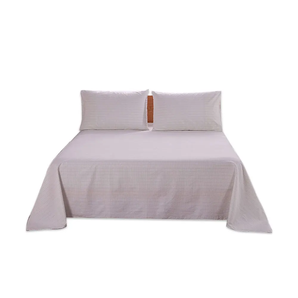 EARTHING Grounding flat sheet Cotton & Silver fabric Conductive sheet EMF protection 2 Pillow case