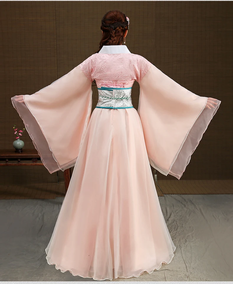 Китайская традиционная династия древний костюм женский ханьфу китайское платье платья Феи Танцевальный Костюм Длинный ТВ hanfu одежда