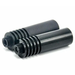 Caja/carcasa con lente de 16x50mm, 200nm 1100nm para diodo láser de 9mm a 5 LD, 2 unidades
