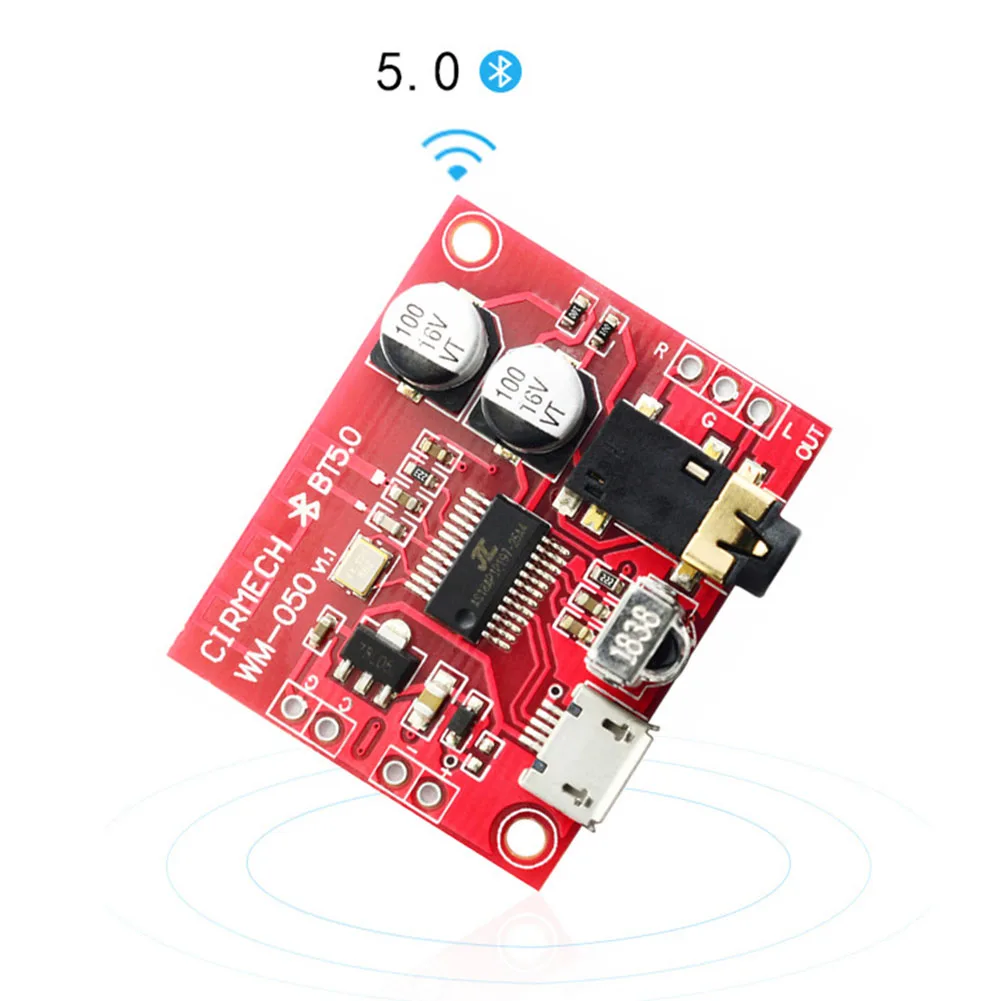 

Audio Bluetooth 5.0 Receiver Module MP3 Accessories Decoder Board Lossless Car Speaker Mini Modified Circuit Remote Control