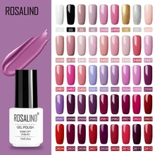 ROSALIND набор гель-лаков UV Vernis полуперманентный праймер верхнее покрытие 7 мл полигель-лак для маникюра