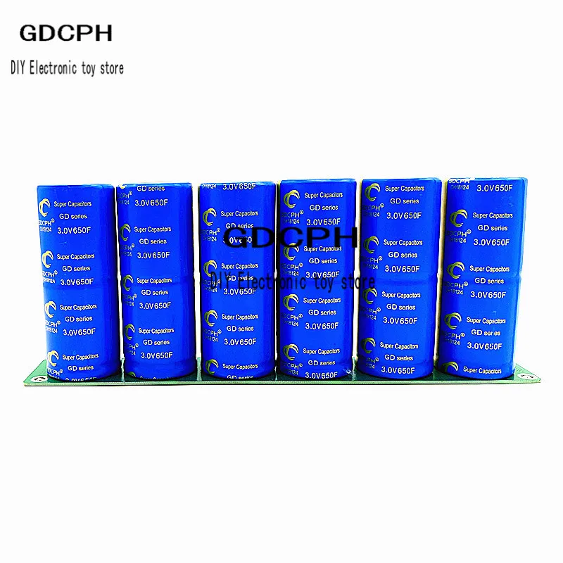 

GDCPH super farad capacitor 18V108F automotive rectifier with equalizing plate 3V650F module 16V83F