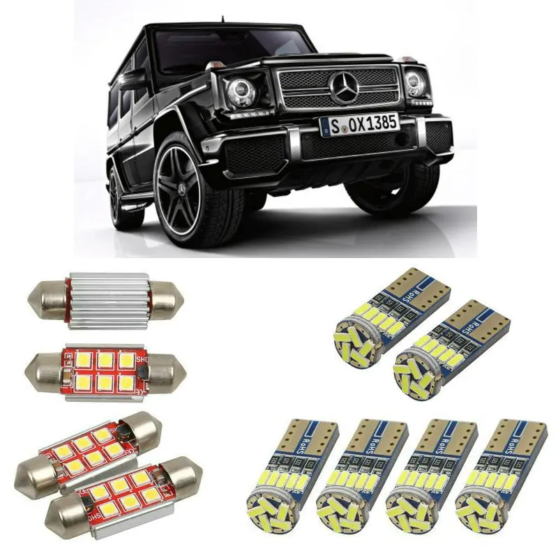 Interior Led Car Lights For Mercedes G Class W463 Bulbs For Cars License Plate Light 21pc Aliexpress Automobiles Motorcycles Interior Led Car Lights For Mercedes G Class W463 Bulbs For Cars License Plate Light 21pc Aliexpress Automobiles Motorcycles