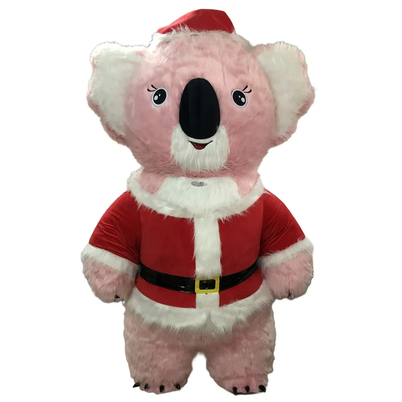 Big Christmas mascot costumes Teddy Polar Bear Koala Halloween Cosplay Inflatable costume for Advertising 3M Tall Adult | Игрушки и