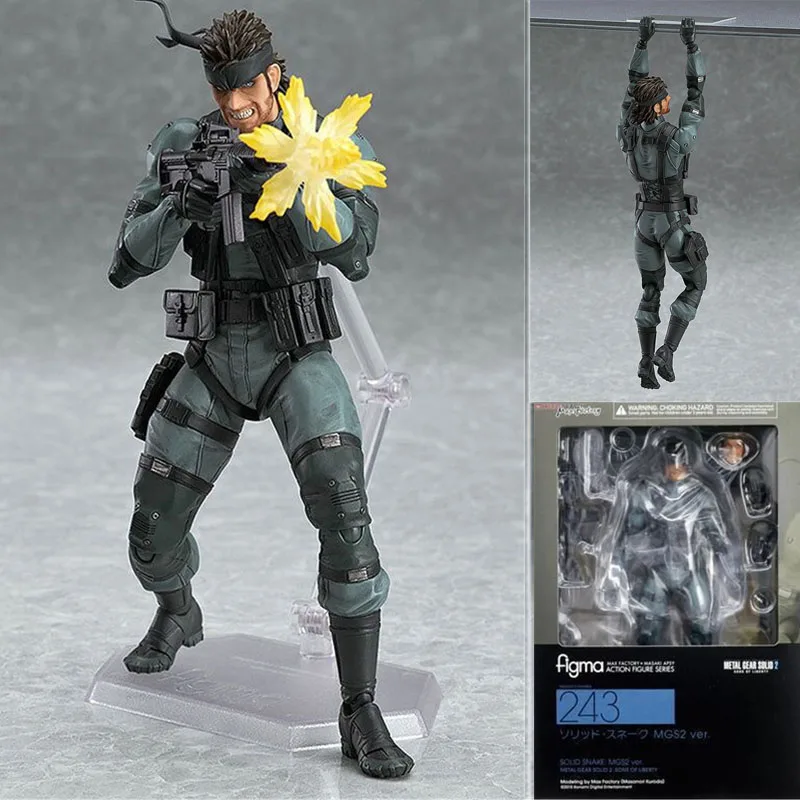 Figma 243 металлическая Экипировка твердая 2: SONS OF LIBERTY 15 см змея ПВХ экшн-фигурка