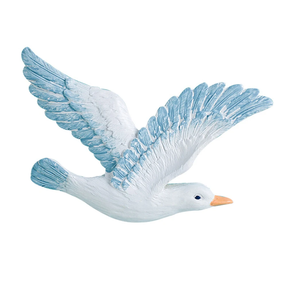 

3Pcs Creative Bird Pendant Wall Hanging Crafts Bird Pendant TV background Wall Decorations for Home Living Room