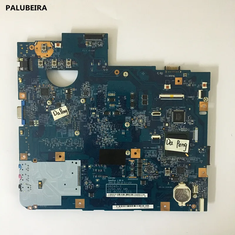 Материнская плата PALUBEIRA JV50 материнская для ноутбуков acer Aspire 5738 DDR3 с видеочипами