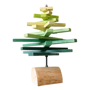 

Vintage Wooden Creative Art Ornament Crafts Abstract Personality Minimalist Sculpture Home Office Table Decoration New L