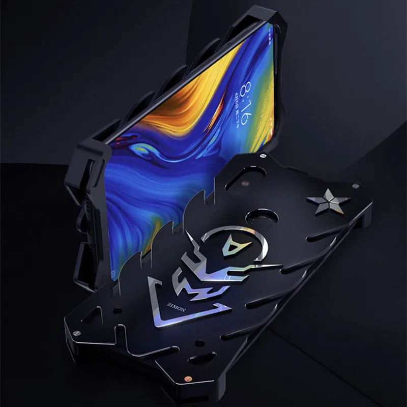 Чехол для Xiaomi mi x 3 5G, чехол-броня, авиационный алюминиевый металлический мощный чехол для Xiaomi mi x 3 5G, противоударный чехол
