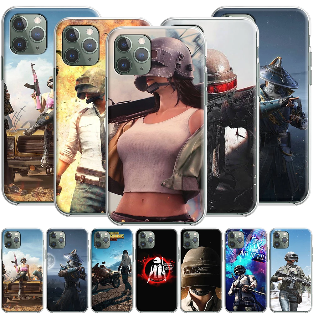 PUBG силиконовый чехол для Apple iPhone 12 11 Pro SE XS X XR Max 8 7 6S 6 Plus 5S | Мобильные телефоны и