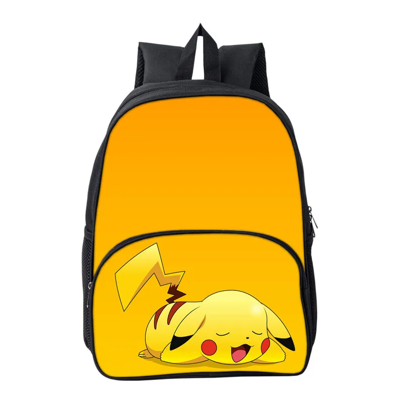 Аниме сумка Mochila рюкзак Pokemon дети для подростков мультфильм девочка дети обратно школьные сумки ноутбук рюкзак Пикачу - Цвет: 19