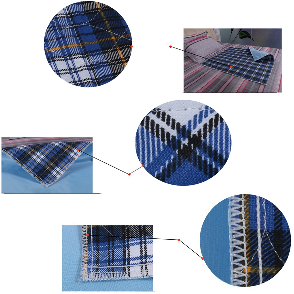 Washable Reusable Incontinence Mattress Protector Pad Bed Cover Large Sheet with Waterproof for Toddlers Kids Elderly Patients