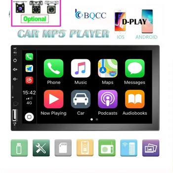 

Car Player Radio 2 Din Autoradio Car Radio Mirror Link Touch Screen Auto audio Car Stereo MP5 Bluetooth USB TF FM Camera