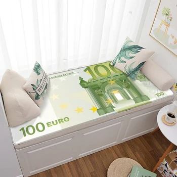 

High Quality Euro Indoor Money Non-Slip Door Mats Area Rugs And Alfombras Flannel Carpet Floor Kitchen Decor Room Mats Carpets