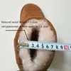 snow boots women waterproof Australia winter worm shoes Non-slip rubber sole 100% genuine cowhide leather big size wholesale ► Photo 3/6