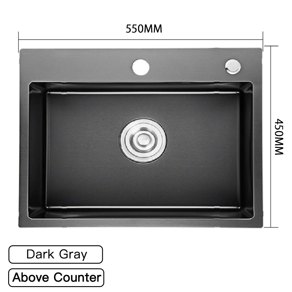Dark Gray 55X45 Up