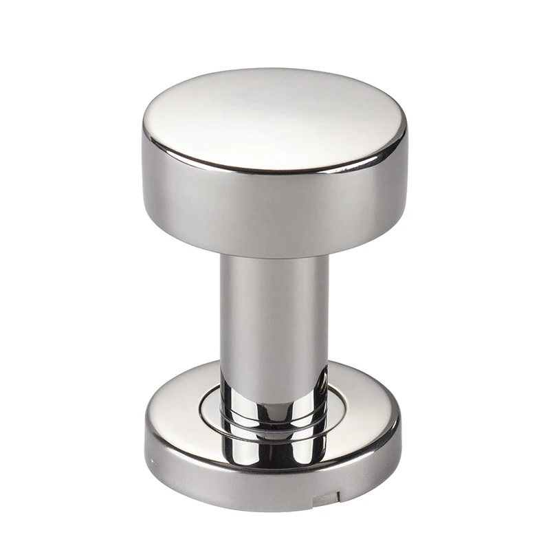 Door Handles for Interior Doors without Lock Tube Shape Brushed Copper and Chrome Color Options Stainless Steel Knob door knobs