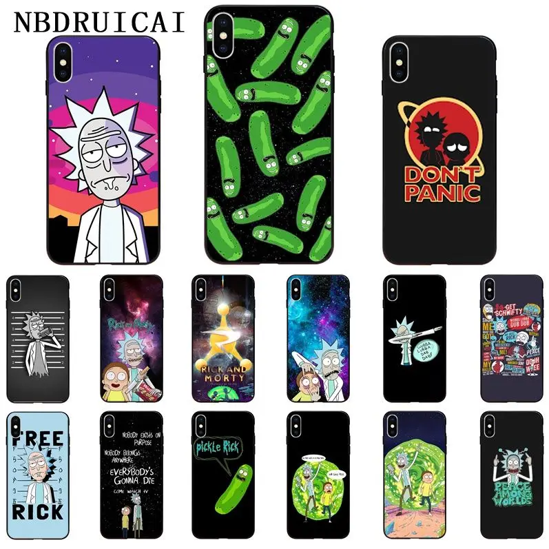 NBDRUICAI Рик и Морти высокое качество чехол для телефона iPhone 11 pro XS MAX 8 7 6 6S Plus X 5 5S SE XR