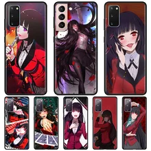 

Mobile Phone Case For Samsung Galaxy S20 FE S21 Ultra S10 Plus S20 S21 S9 Plus S10e Back Cover Note 20 9 Anime Kakegurui