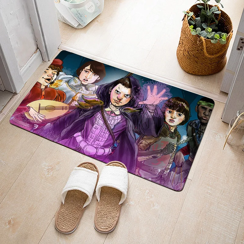 40x60 см аниме странные вещи, коврик для двери, коврик, ковер, домашний ковер, отель, гостиная, коврики, противоскользящие - Цвет: Style 18