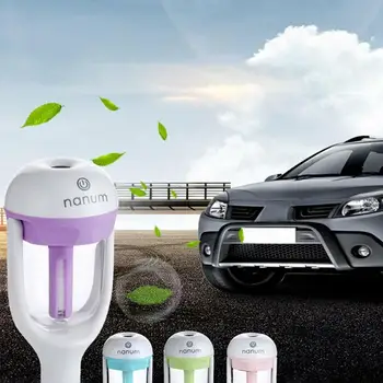 

Car Mini Aromatherapy Humidifier ABS PP Electronic Components Sterilization And Purification Air Humidifier