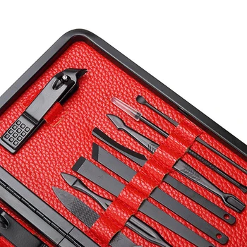 

New 15pcs Stainless Steel Nails Clipper Scissors Tweezer Sets Nipper Kit Manicure Pedicure Tools Portable Dropshipping TSLM1