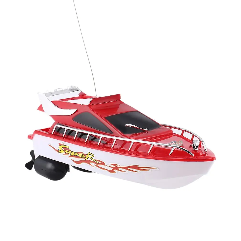 C101A Mini Radio Remote Control RC High Speed Racing Boat Speed Ship for Kids Children Gift Present Toy Simulation Model