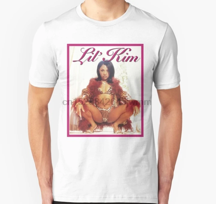 Мужская футболка Lil Kim Squat унисекс с принтом футболки топы |
