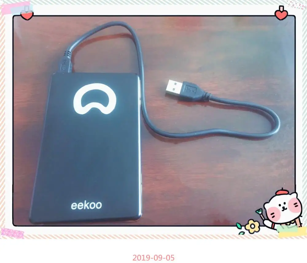eekoo HDD 2TB Metal Case USB 2.0 Laptop Mobile Hard Drive External Hard Drives 2000G Monitoring externo Storage Free shipping