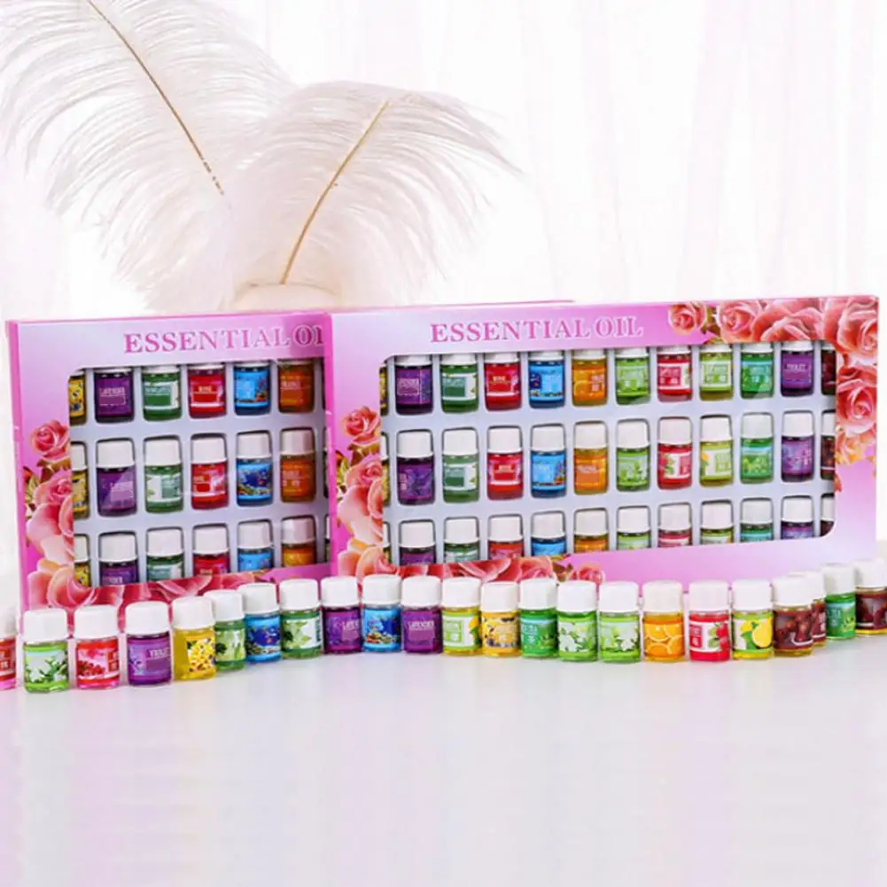 New 36 PCS Aromatic Plant Natural Water Soluble Fragrance Essential Oil Aromatherapy Furnace Humidifier Essential Oil 4