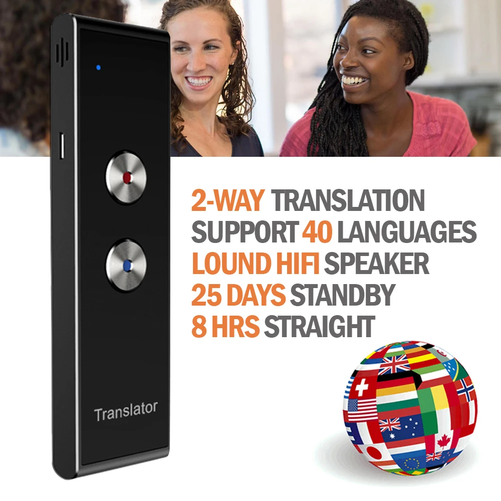 Portable Multi-Language Voice Translator