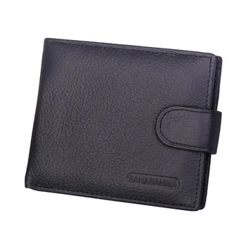 

Men's Wallet Short Leather Retro Zipper Buckle Wallet New Wallet Tide wallet women wallet