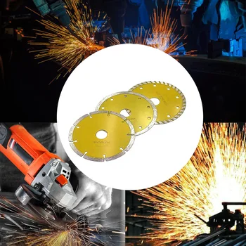 

New 3PCS High Hardness Metal Alloy Ceramic Diamond Saw Blade Multi-Function Use Cutting Disk