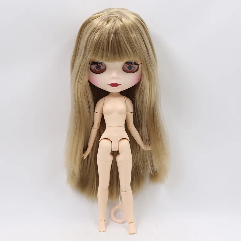 ICY Fortune Days factory blyth doll 1/6 шарнирное тело новое матовое лицо губы смешанные светлые прямые волосы DIY sd Подарочная игрушка