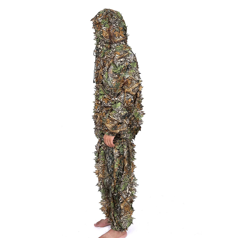 Костюм Ghillie многофункциональный для улицы Bionic 3d костюм джунглей леса охоты