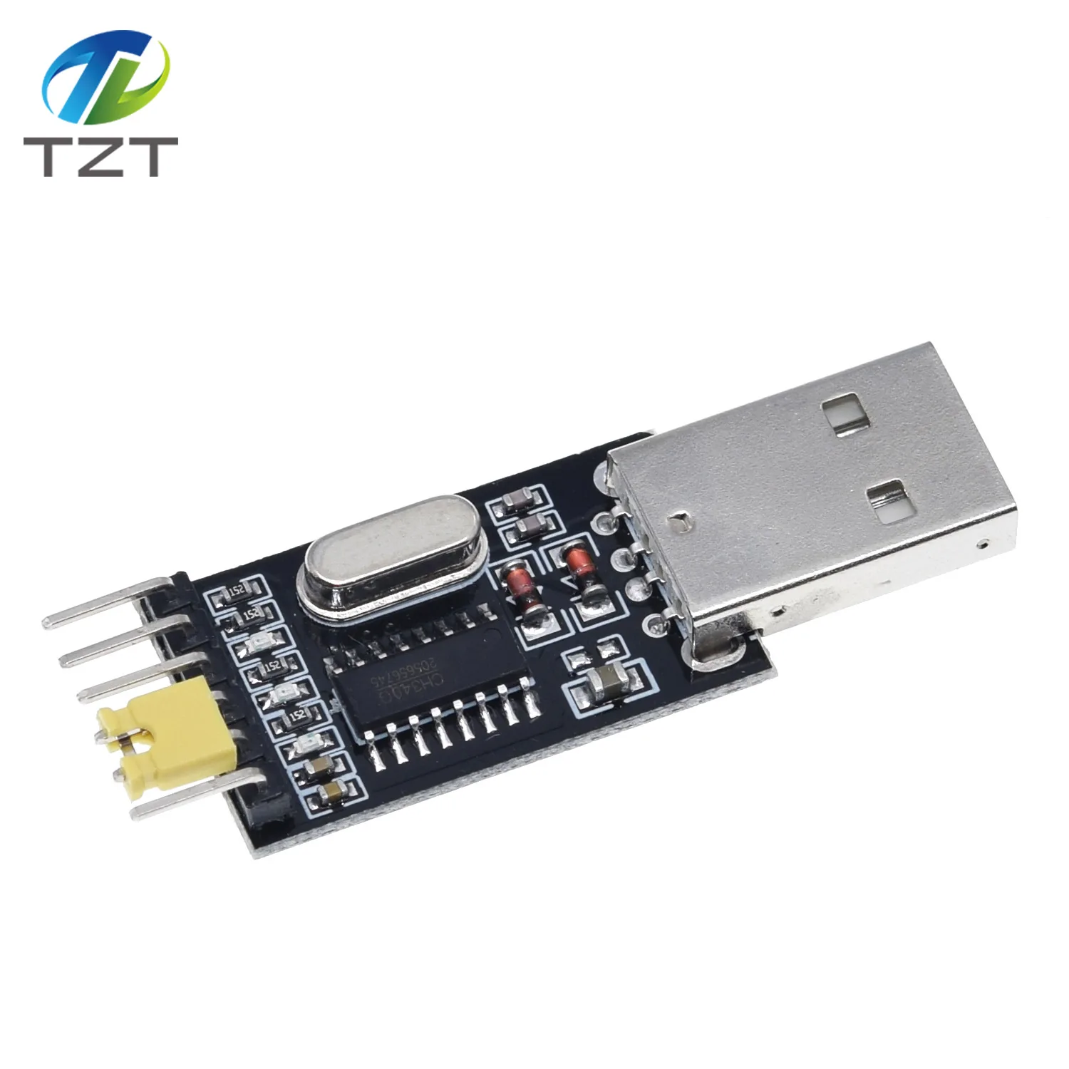 Модуль TZT CH340 USB для TTL CH340G обновленная загрузка маленькая пластина щеток плата