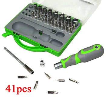 

41pcs Cross Word Screwdriver Set Multi-Purpose Precision Digital Electronic Product Repair Tool Clock Watch Repair Tool Neutral
