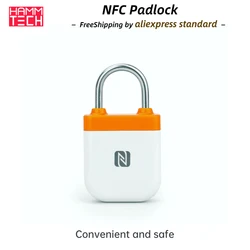 Cadenas NFC intelligent sans alimentation pour téléphone portable, déverrouillage IPX5, pour gymnase dortoir hôtel extérieur, bagages et casiers pour verrouiller l'étiquette 