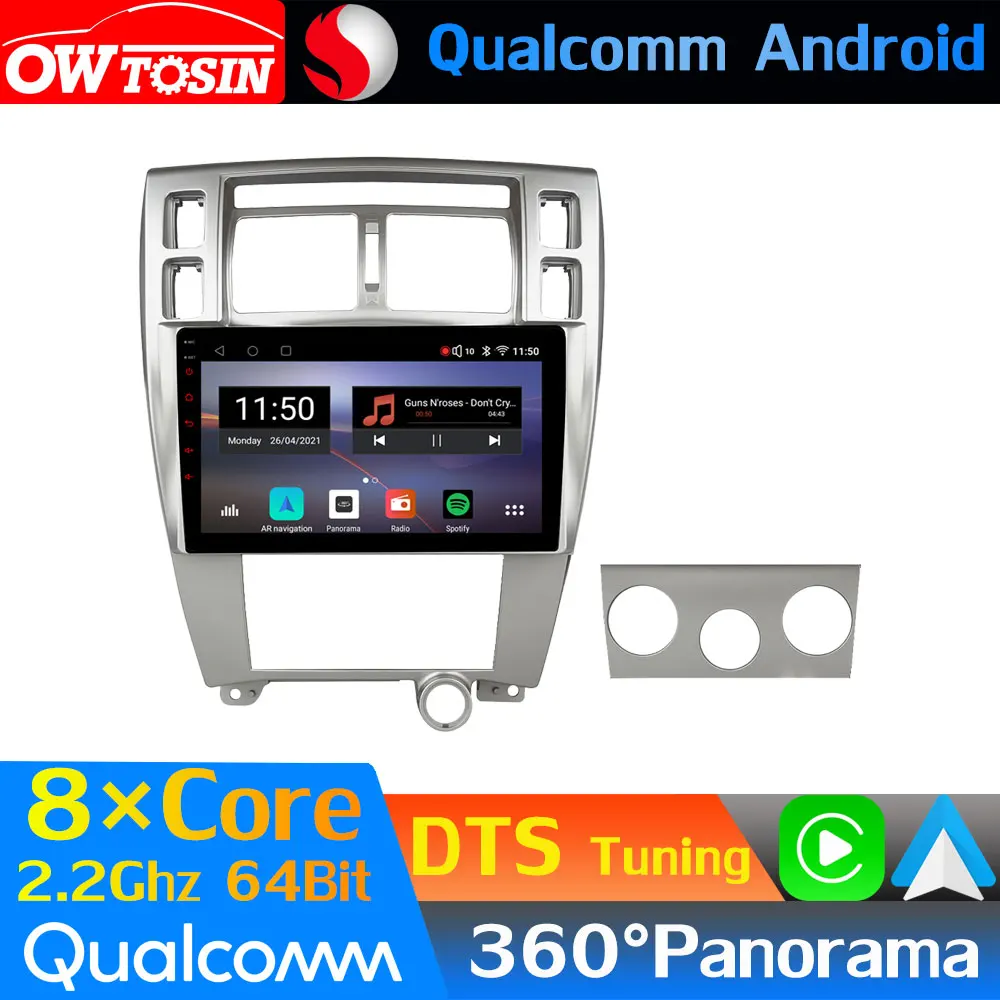 Восьмиядерный Автомобильный мультимедийный процессор Qualcomm Android для Hyundai Tucson 1 JM